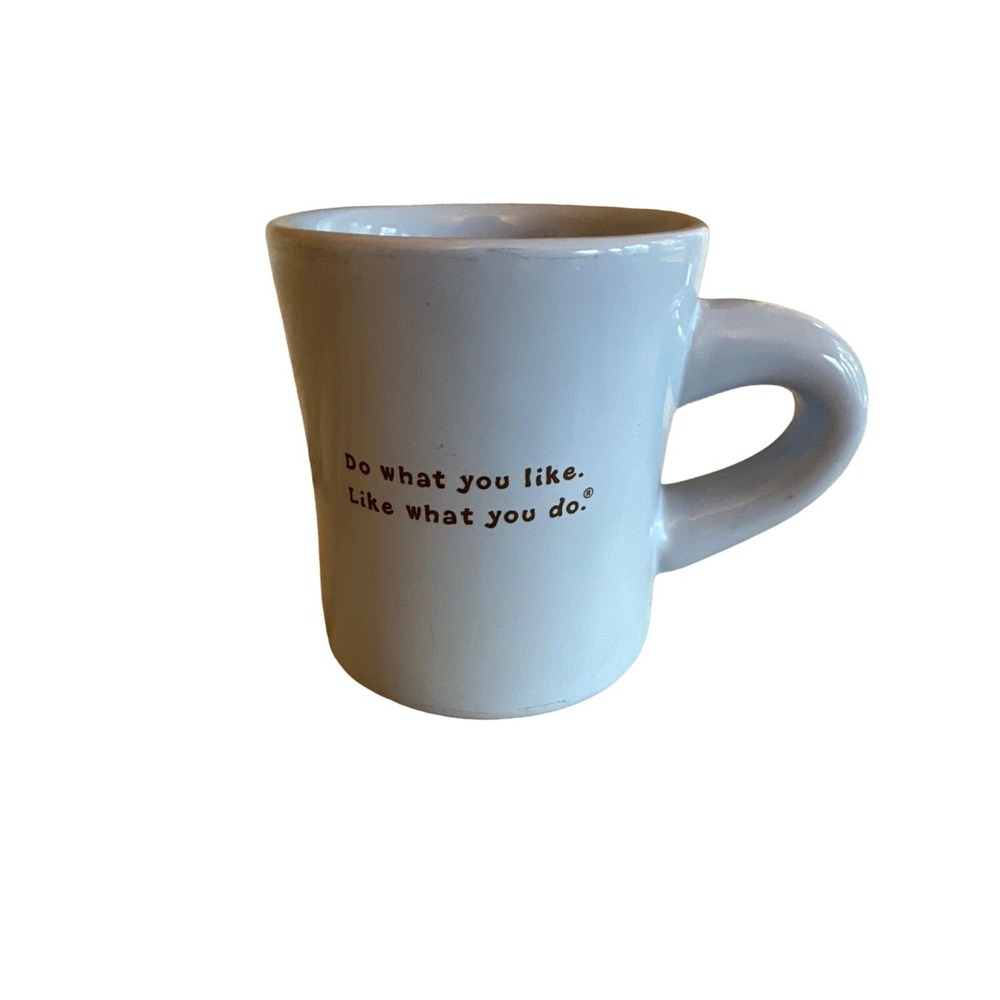 Life Is Good Ceramic Mug With Peace Sign Graphic - Picture 4 of 4